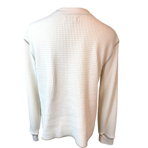2/$30 Madewell Small Womens Waffle Knit Pullover Sweater - Picture 3 of 15